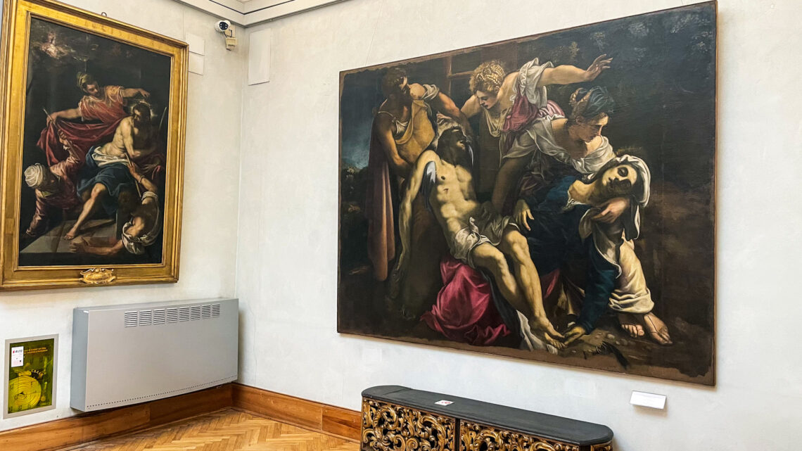 La Deposizione di Cristo di Jacopo Tintoretto in mostra nella Pinacoteca dei Musei Capitolini fino al 3 dicembre