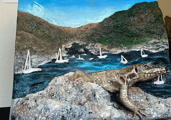 La lucertola delle Eolie protagonista di una mostra a Modena dal 17 al 24 maggio 2025