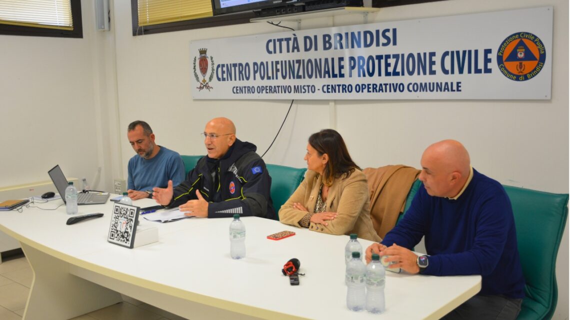 Brindisi punta sull’innovazione digitale per una Protezione Civile più efficiente