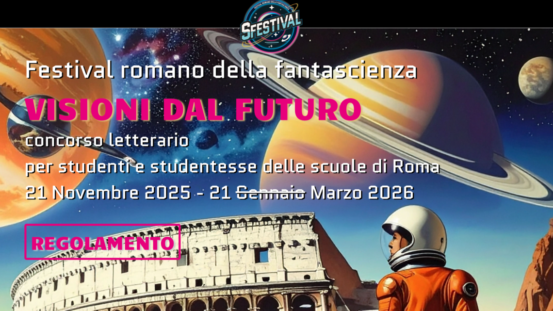 Visioni dal futuro: un concorso di racconti di fantascienza per le scuole di Roma